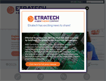 Tablet Screenshot of etratech.com